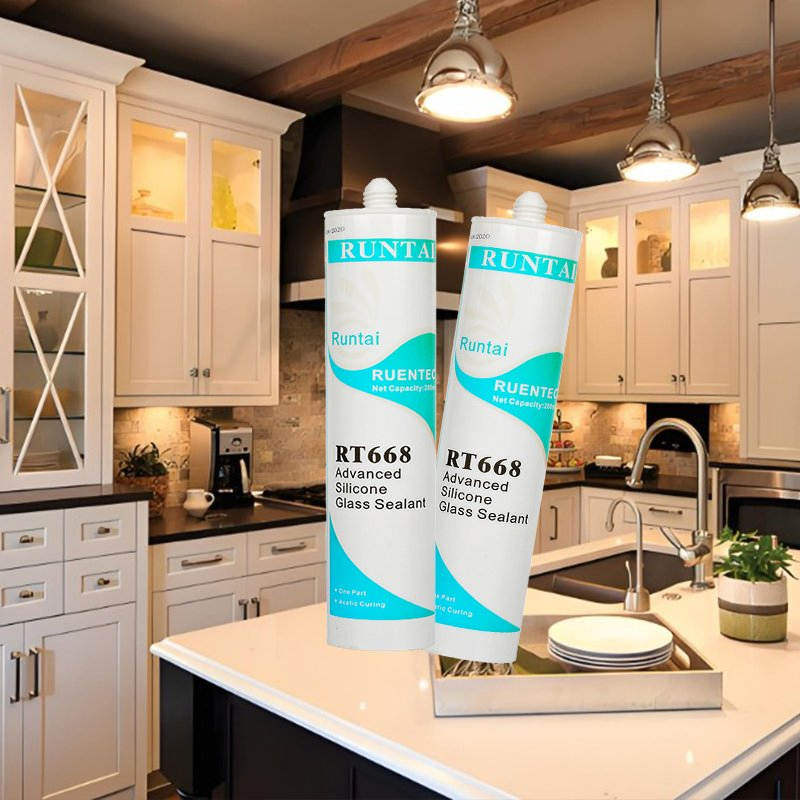 Premium Acetic Silicone Sealant for Flexible Wood Projects