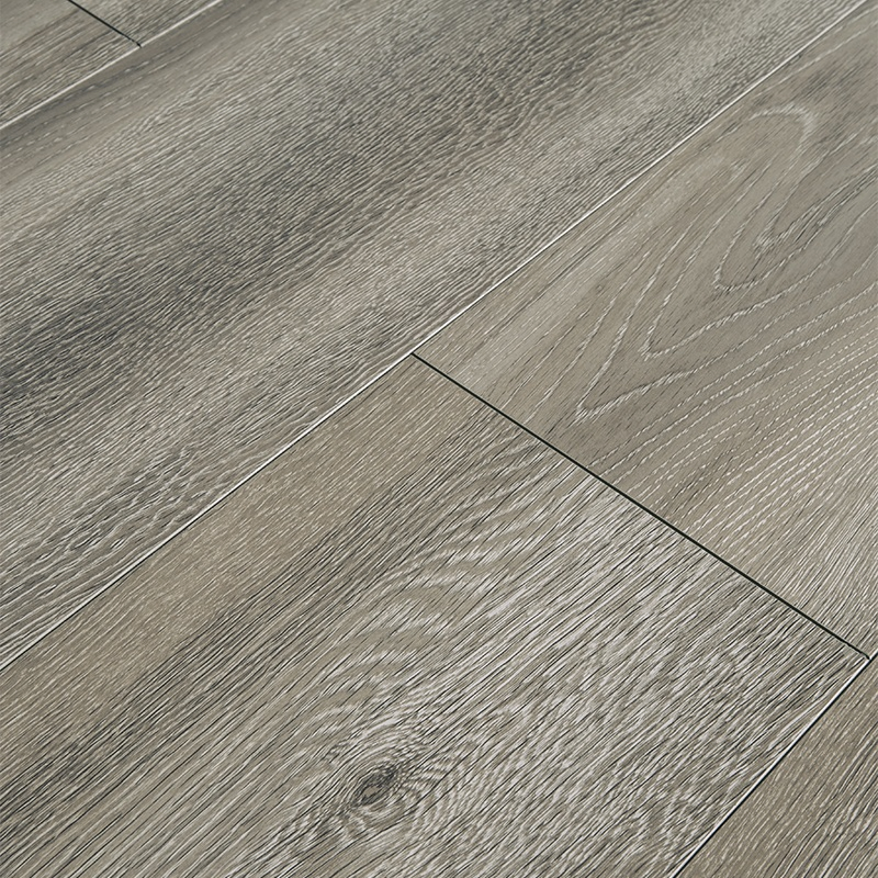 8.3mm HDF Embossed Hickory Waxed Edged PVC Vinyl Plank Wood Wooden Laminate Laminated Flooring