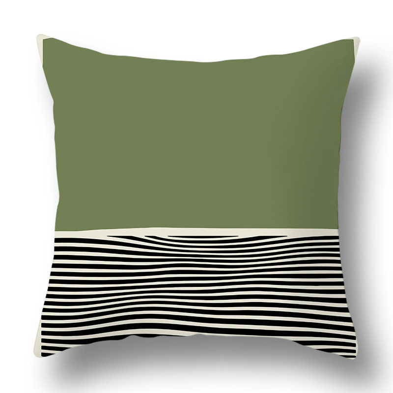 Green Spring Cushion Cover Sofa Home Printing Pillow Cover Sweet Home Throw Pillows