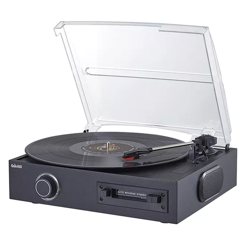 Классический виниловый проигрыватель с кастомизацией