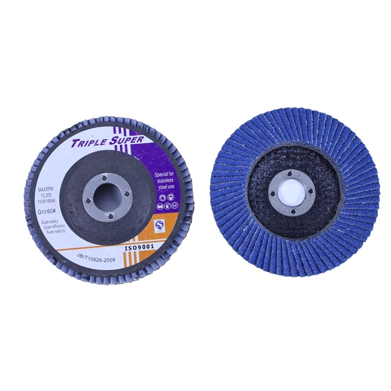 Лепестковый шлифовальный диск 100 мм из циркониевой керамики