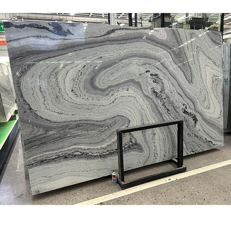Various Grey Marble Slabs Stone for Countertop/Stairs/Risers/Worktop/Island Top Price