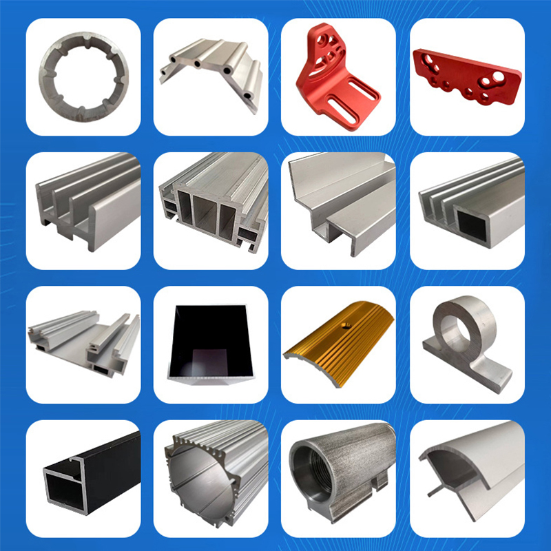 Manufacturer Extrusion Profile Anodized Modern Kitchen Cabinet Door Frame Industrial Custom V T Slot Extrusion Aluminum Profile