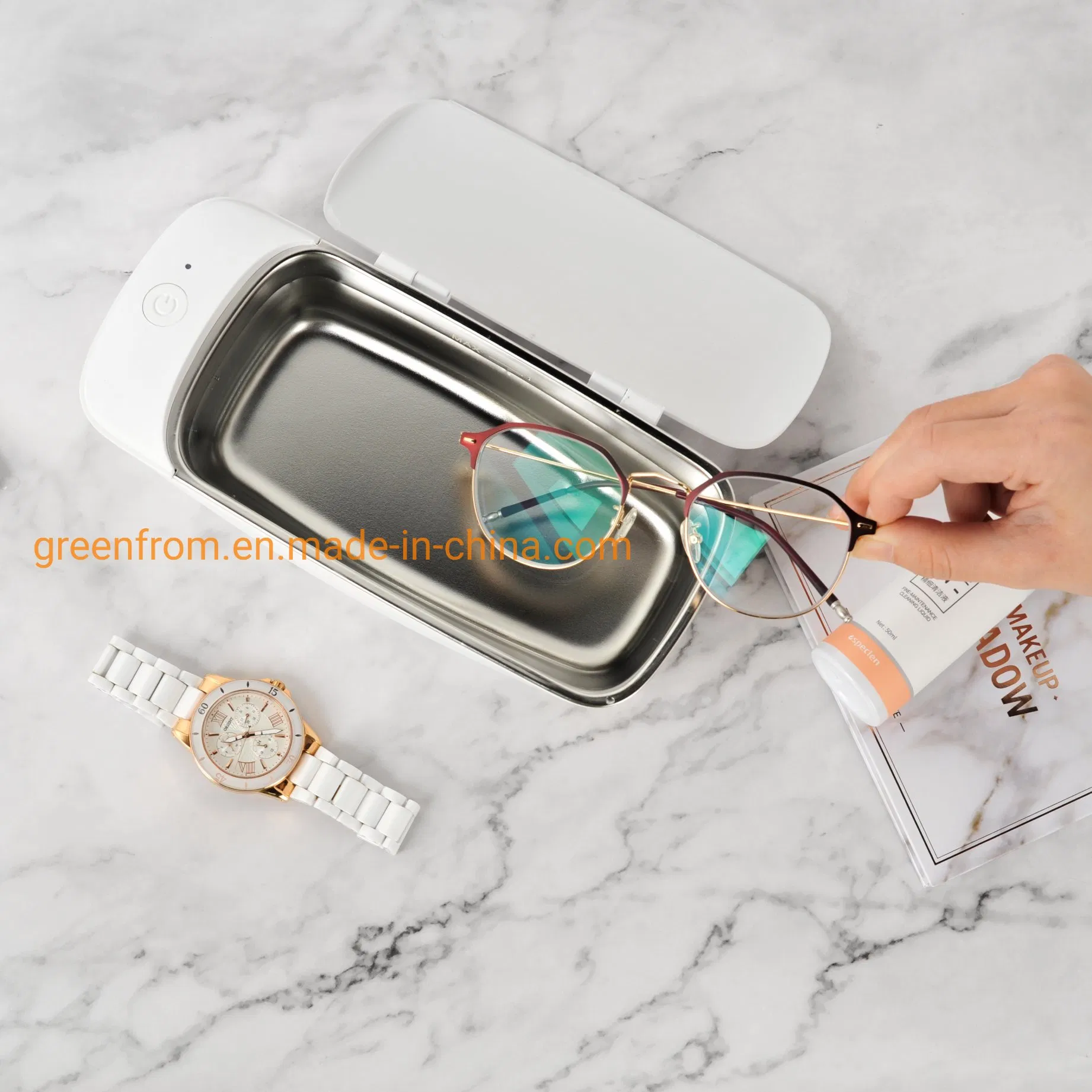 modern Design Digital Ultrasonic Jewelry Cleaner Machine for House Use Cleaning