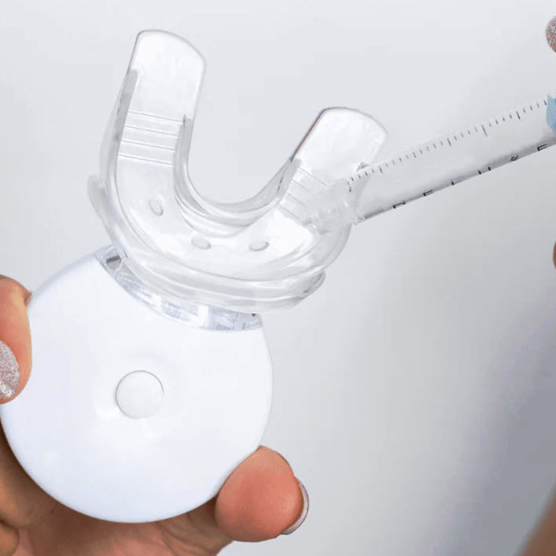 Wireless 5LED Teeth Whitening Kits Private Label 10mins LED Blue Light