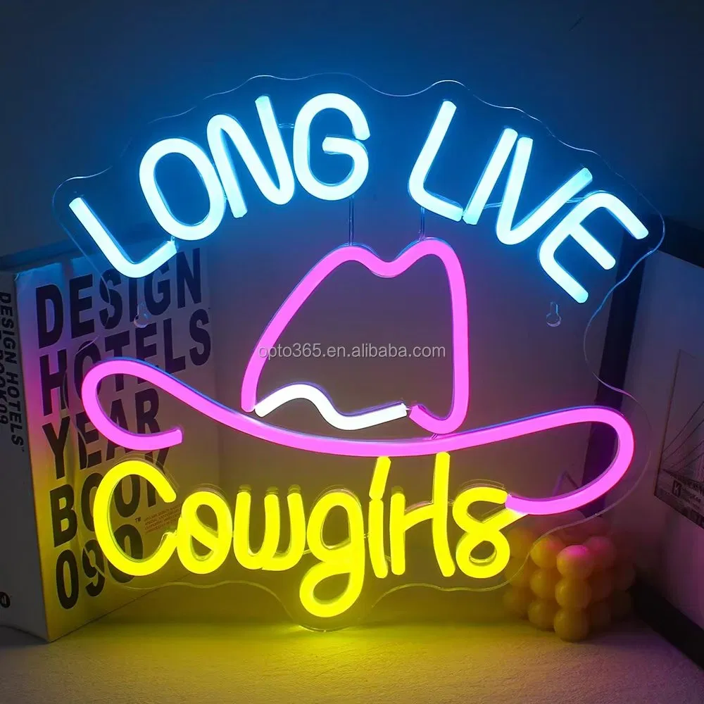 Custom Logo Neon Signs UV Printed Neon Free Design Customized LED Neon Light up Sign