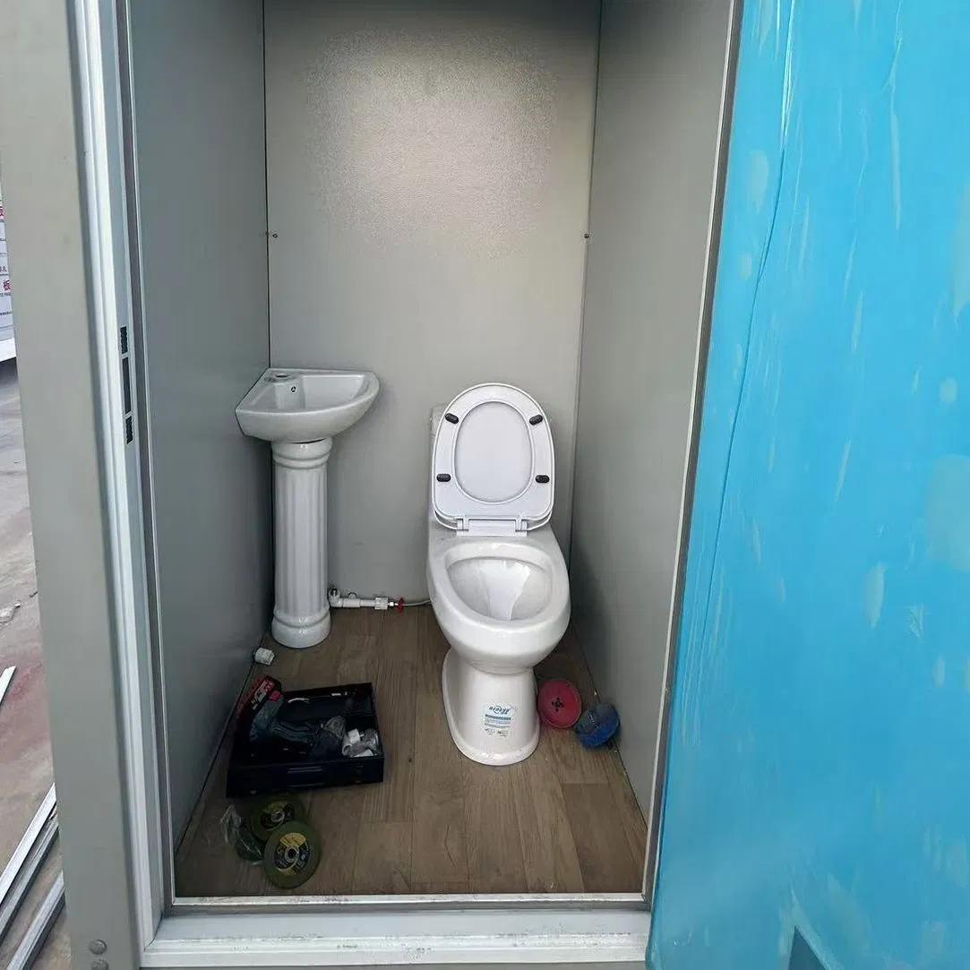 Mini Prefab Toilet Mobile Toilet Outdoor Park Independent Use