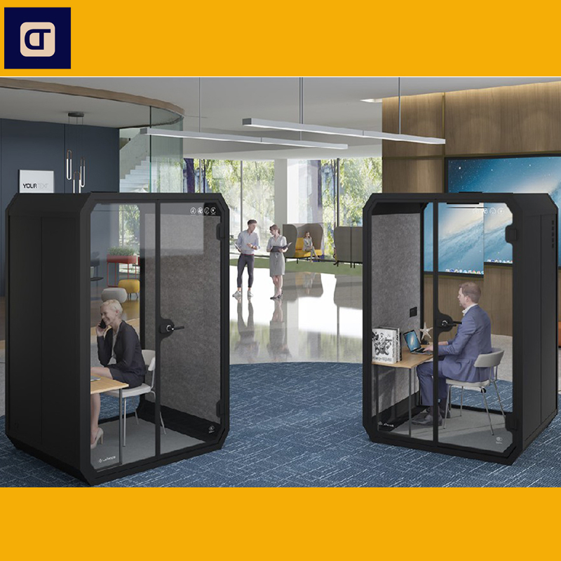High Quality Assembled Private Soundproofing Meeting Room Recording Studio Soundproof Pod