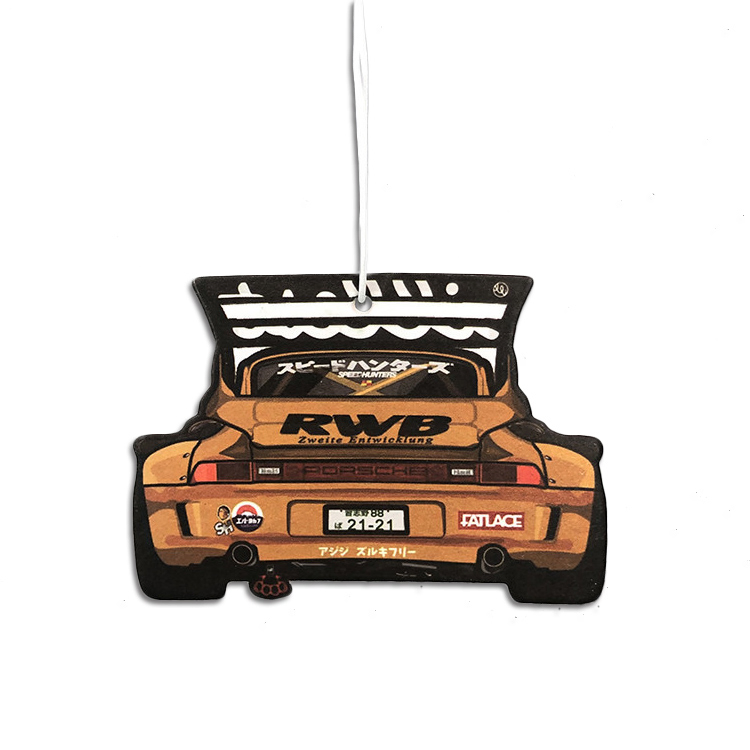 Wholesale Air Freshener Card Promotion Gift, Car Hanging Logo, Paper Air Freshener