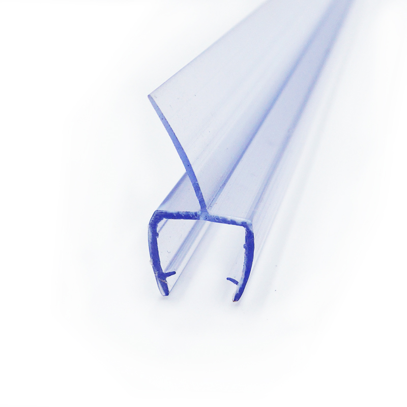 Durable PVC H Seal Weather Stripping for Glass Shower Doors