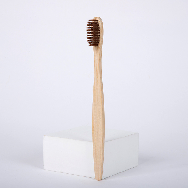 Eco Friendly Biodegradable Soft Bristles Bamboo Wood Toothbrush for Hotel Home