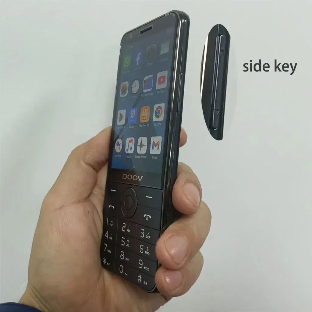 Кнопочный телефон Android с сенсорным экраном, 2300 мАч