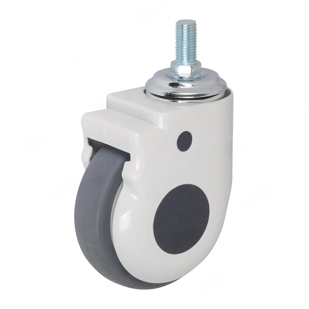 TPR with/Without ABS Cover TPR/PVC/PU High Performance Hospital Bed Casters