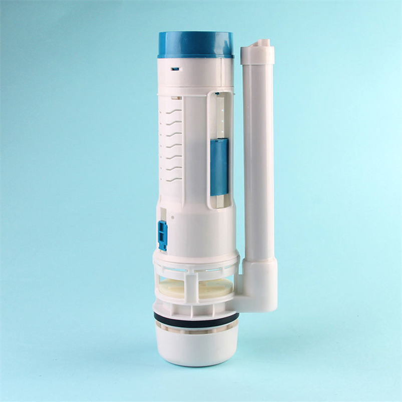 Adjustable Top Button Control 2 Inch Toilet Dual Flush Valve: Water-Saving, Durable Bathroom Water Tank Fitting