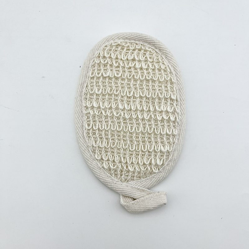 Eco-Friendly Oval Exfoliating Loofah Back Bath Body Face Cleaning Scrubber