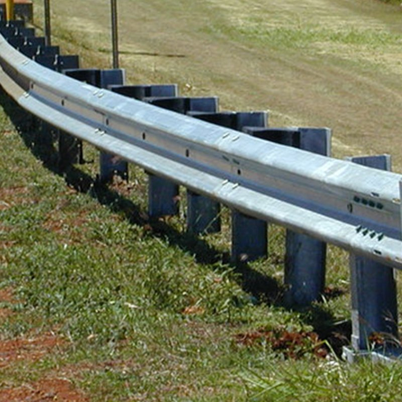 Galvanized Steel W-Beam Farm Guardrail