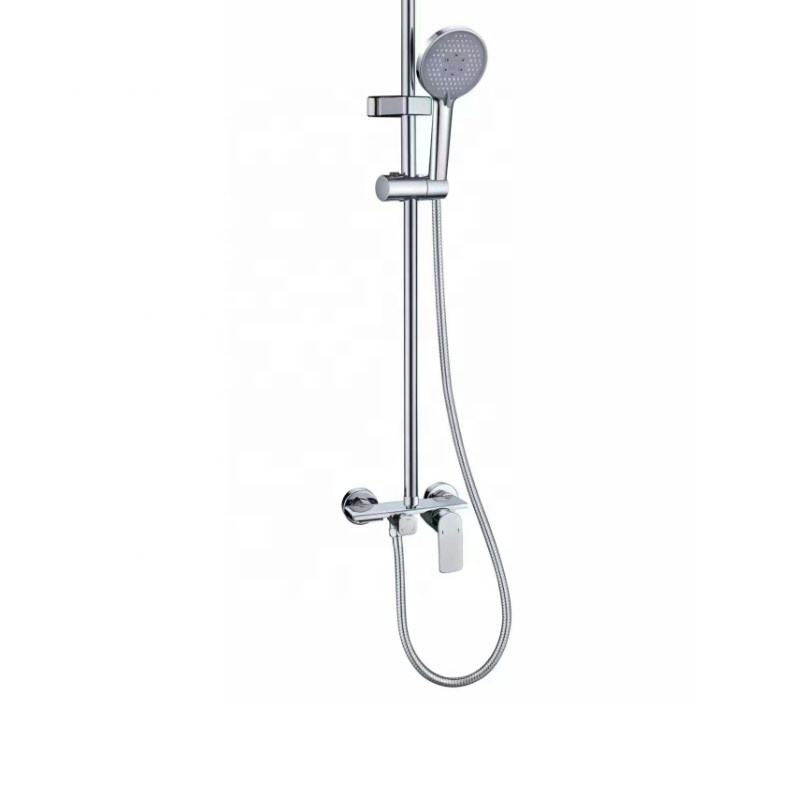 Handheld Shower Cheap Shower Mixer Faucet Wall Mounted Rainfall Shower Tap System Bathroom Shower Set