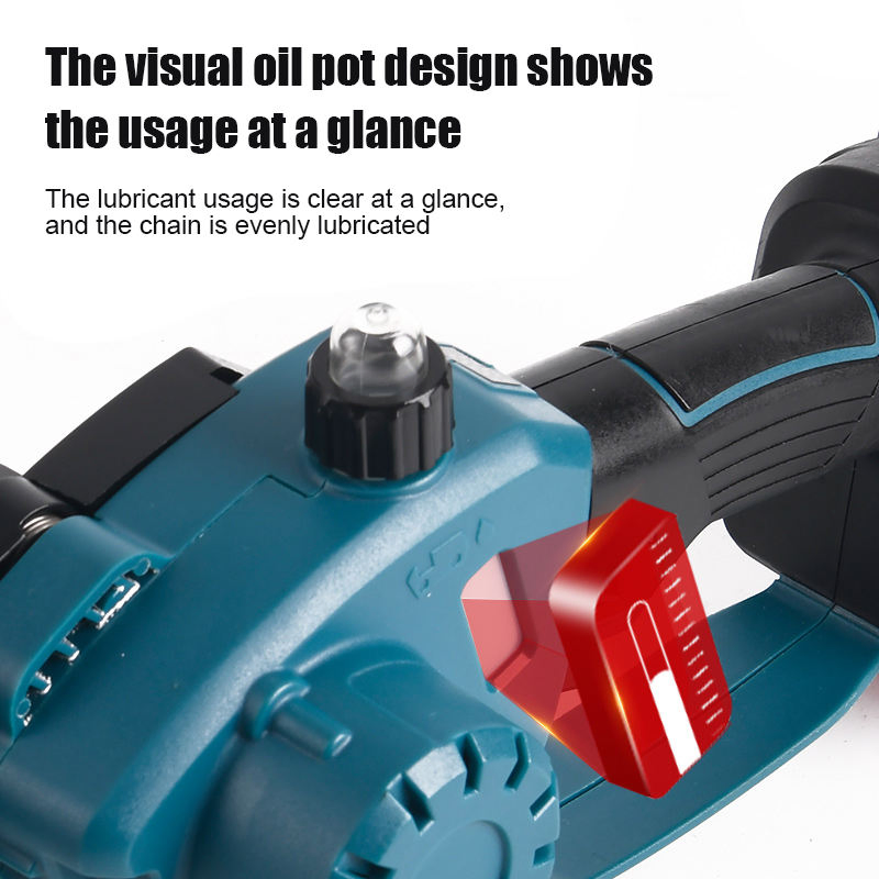 Professional Wholesale 6 Inch 21V Lithium Battery Recharge Mini Cordless Chainsaw