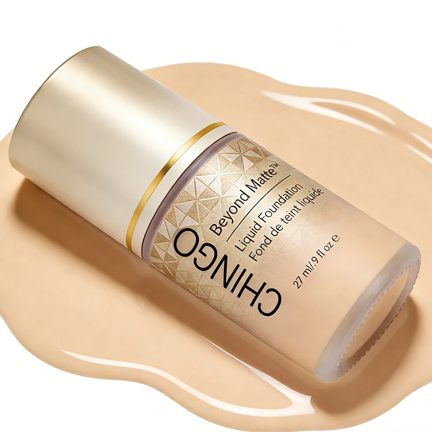 Natural Organic Moisturizing Liquid Foundation Boosts Healthy Glowing Complexion