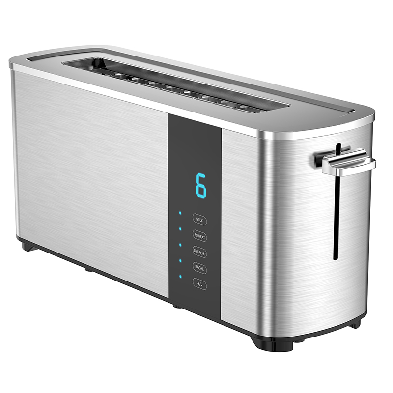 Tenfly Single Slot Bread Machine Factory Custom 2 Slices Stainless Steel Toaster