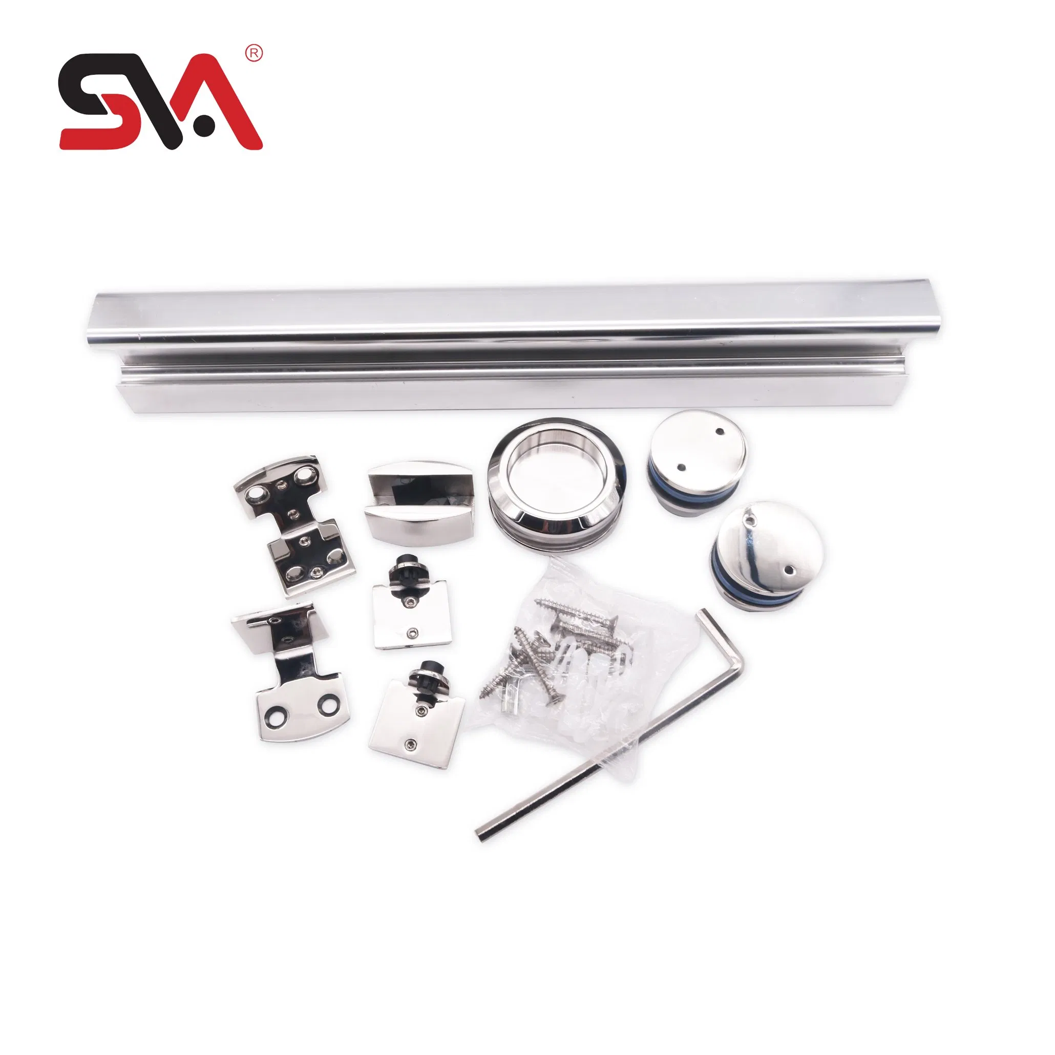 DDP Soft Close Sliding Door Damper Rollers Stainless Steel Sliding Door Fitting
