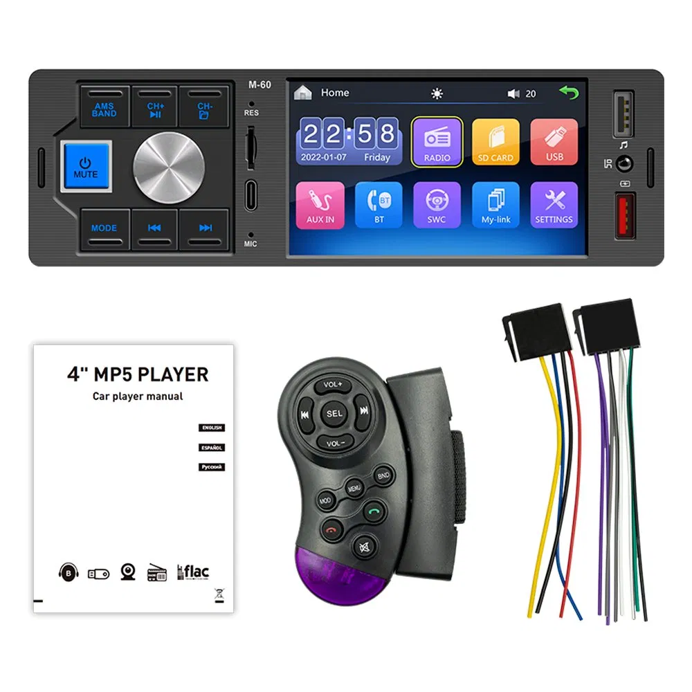 4.1-Inch HD Touch Screen Car MP3 Player USB Card Music General Car MP5