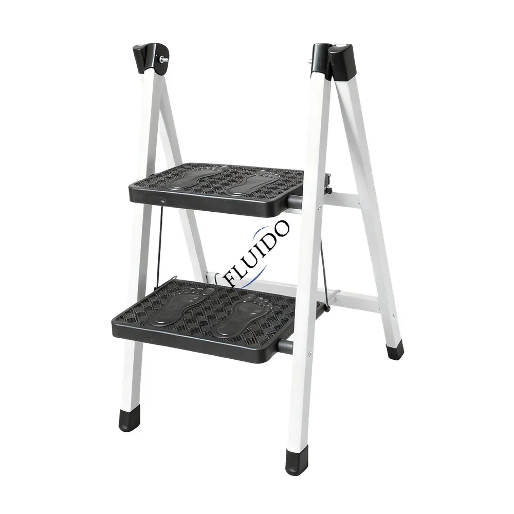 Portable Folding Aluminum Step Ladder for Anti-Skid Home Use