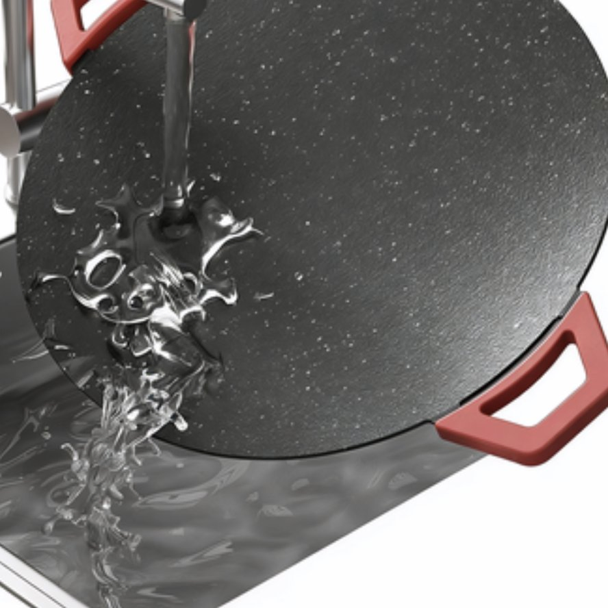 Korean Electric Grill 36cm Non-Stick Tabletop BBQ 1500W