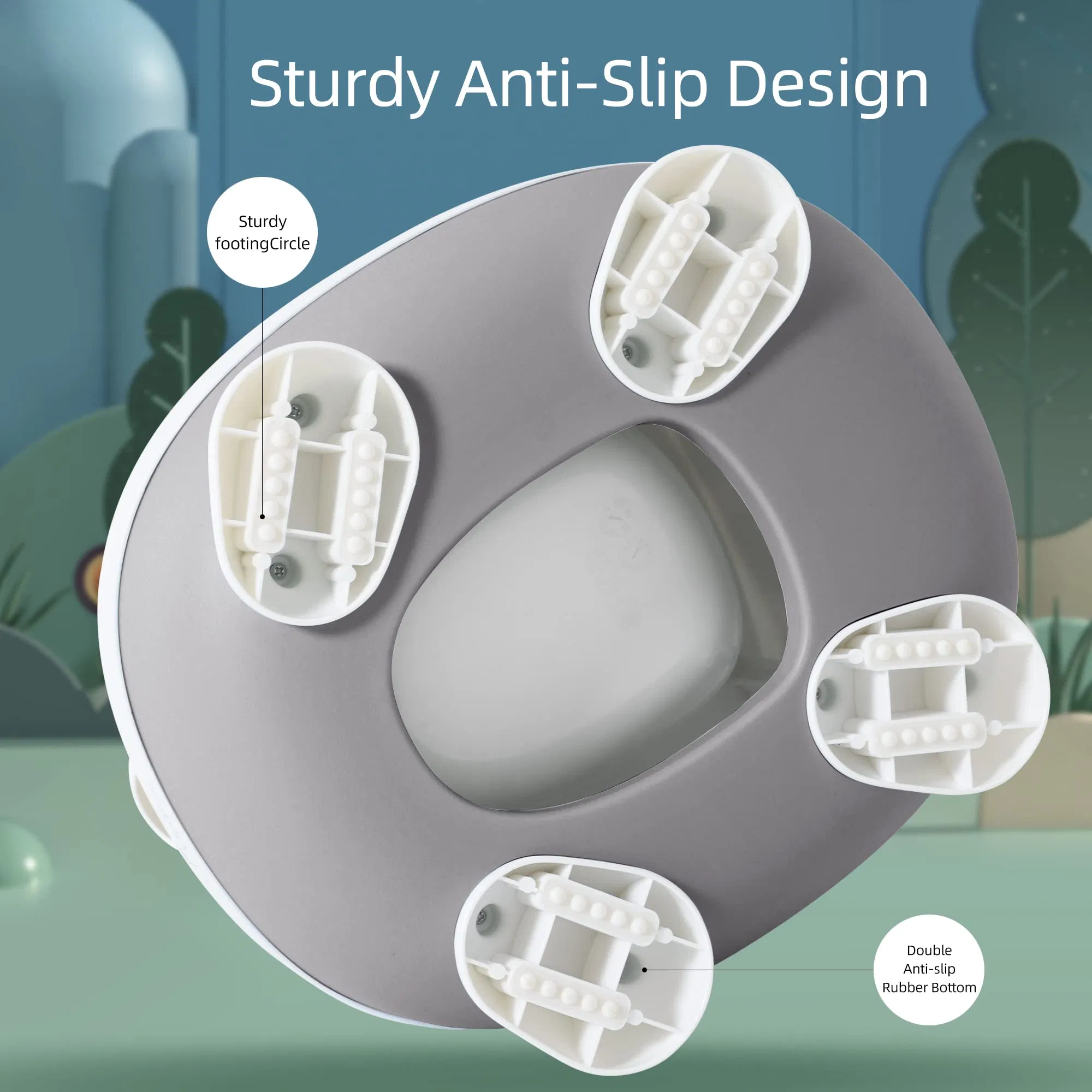 Bunny Potty Training Chair Cute Toddler Clean Travel Seat Boys Girls Toddler Potty Seat