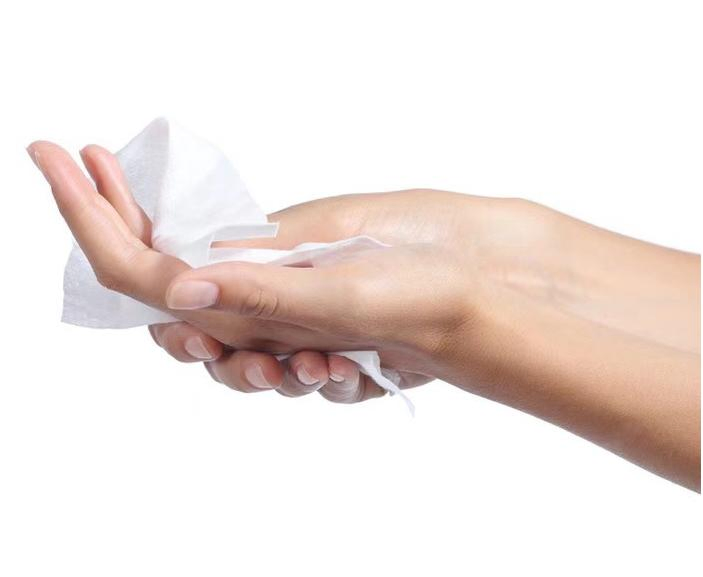 Soft Moisturizing Disposable Scrim Reinforced Paper Facial Wipes