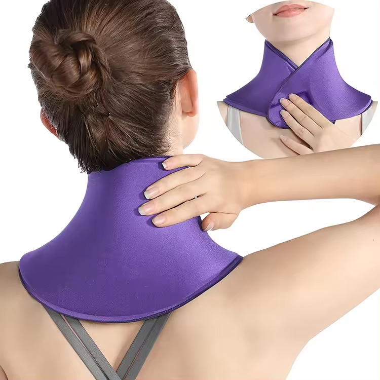 2024 New Products Health Care Supplies Reusable Hot Cold Compress Gel Ice Pack Shoulder Cooling Neck Wrap