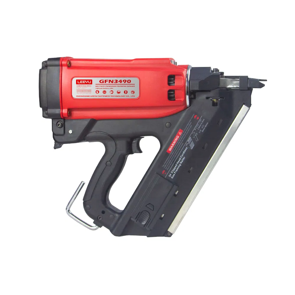 Аккумуляторный газовый гвоздезабиватель Gfn3490