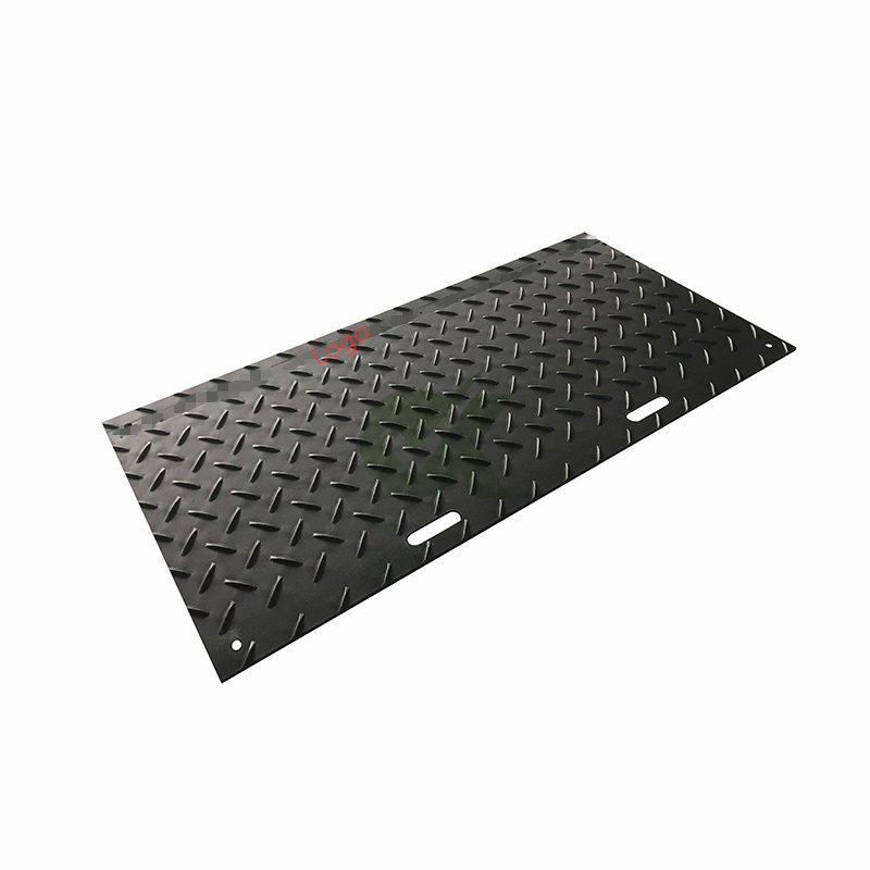 Heavy Duty Ground Mats 4X8 Lightweight HDPE Temporary Ground Protection Mats Bog Mats