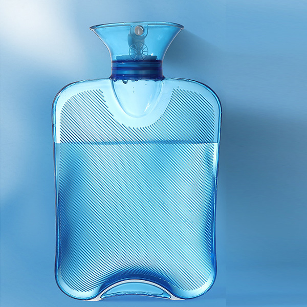 Colorful Large Capacity 2L Thickened PVC Hot Water Bottle for All Night Warmth