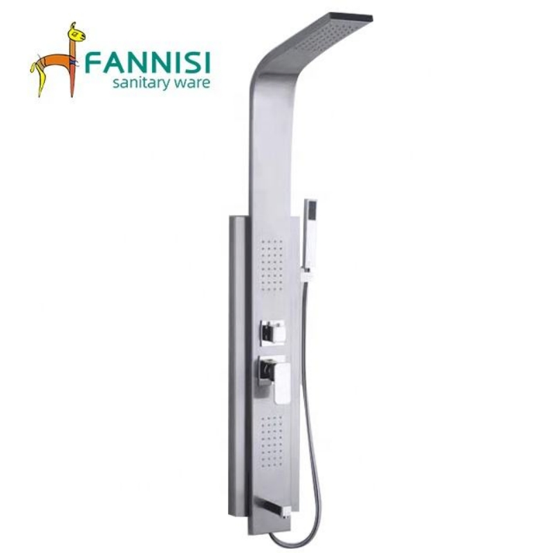 304 Stainless Steel Shower Panel Tower System Multi-Function Shower Panel