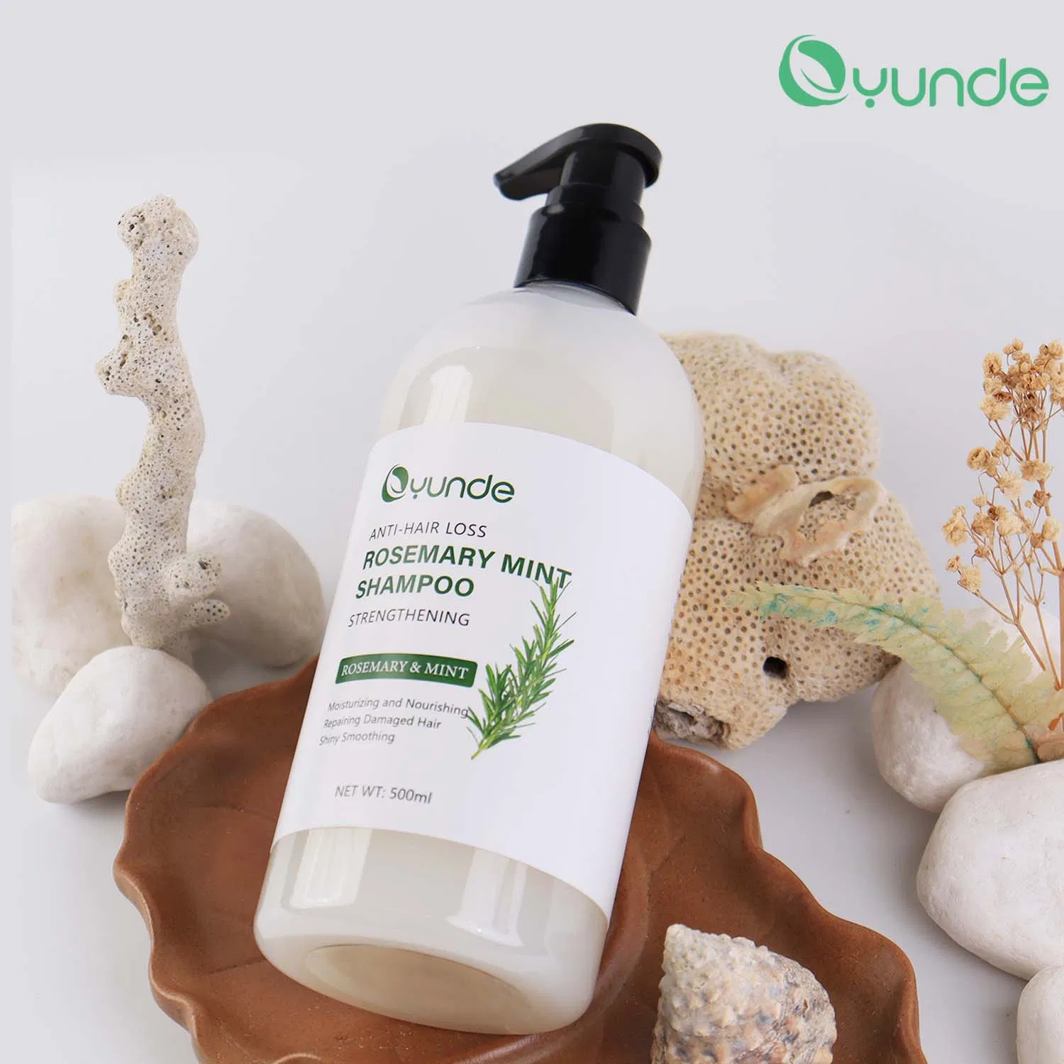 Anti-Hair Loss Rosemary Shampoo, Natural Extract