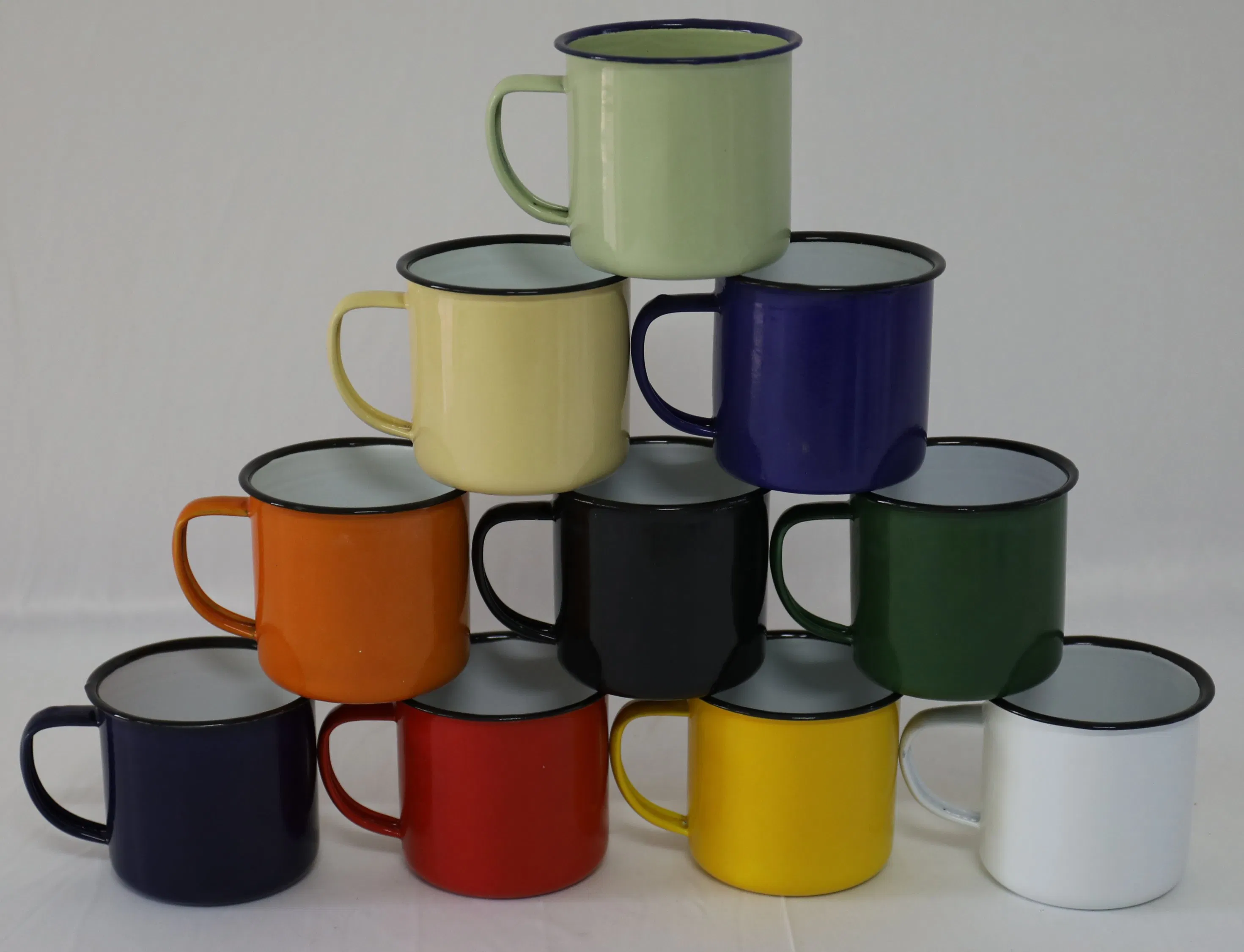 Outdoor Customized Camping Enamel Mug for Promotion Gift