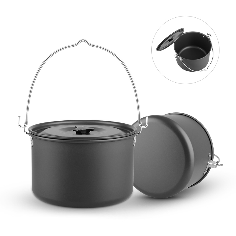 Kinggear Camping Pot Cookwareportable Cooking Pot for Outdoor Camping Hiking