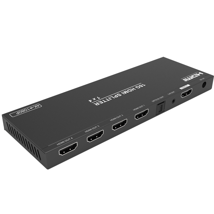 Разветвитель HDMI 1x4 4K 60Hz HDR с масштабированием