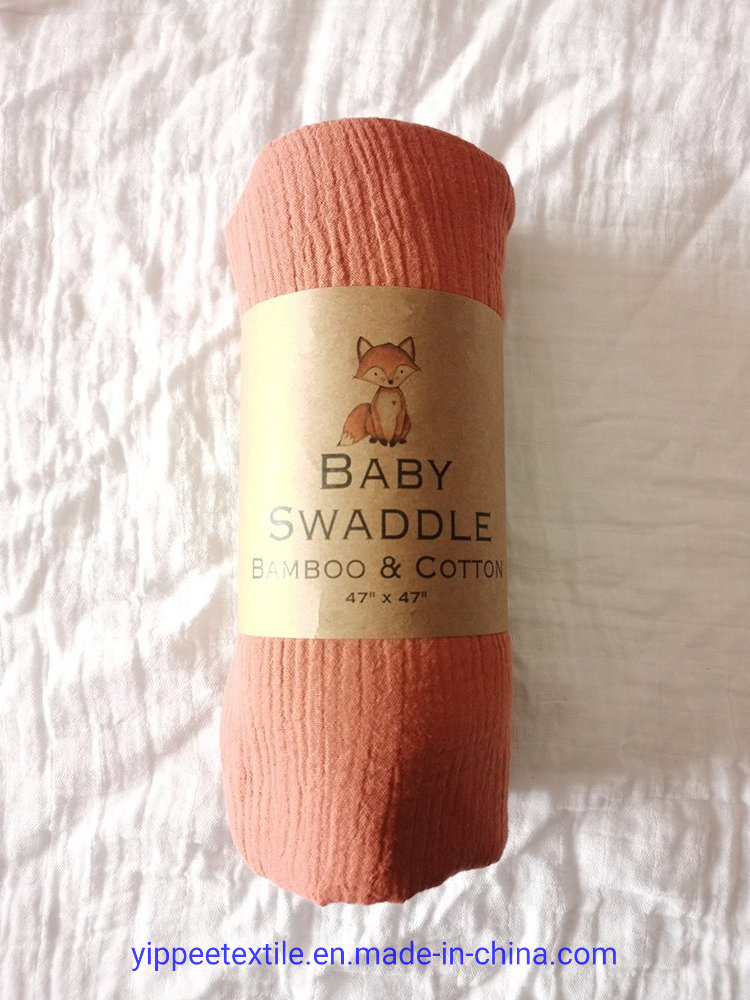 Хлопковый муслиновый плед 120x120 см