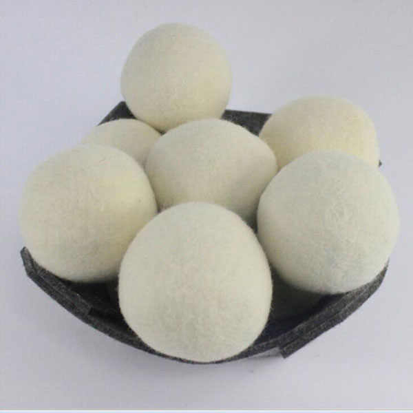 6PCS/Set Washing Machine Cleaning Ball Laundry Wool Dryer Ball Anti-Winding Clothes Hair Remover Cleaning Ball