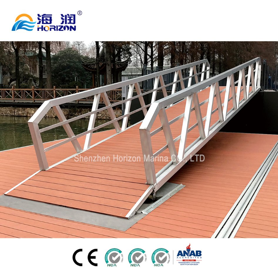 Floating Walkway Bridge, Floating Pontoon Gangway, Platform Walkway