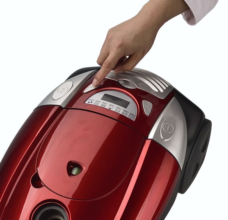 Ultra-Quiet LED Vacuum Cleaner for Serene Home Environments
