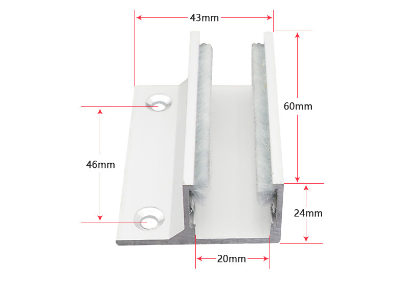 E-Star Sliding Door Hardware Floor Guide