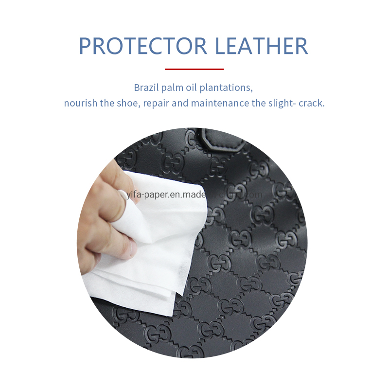 Disposable Leather Cleaning Wet Wipe