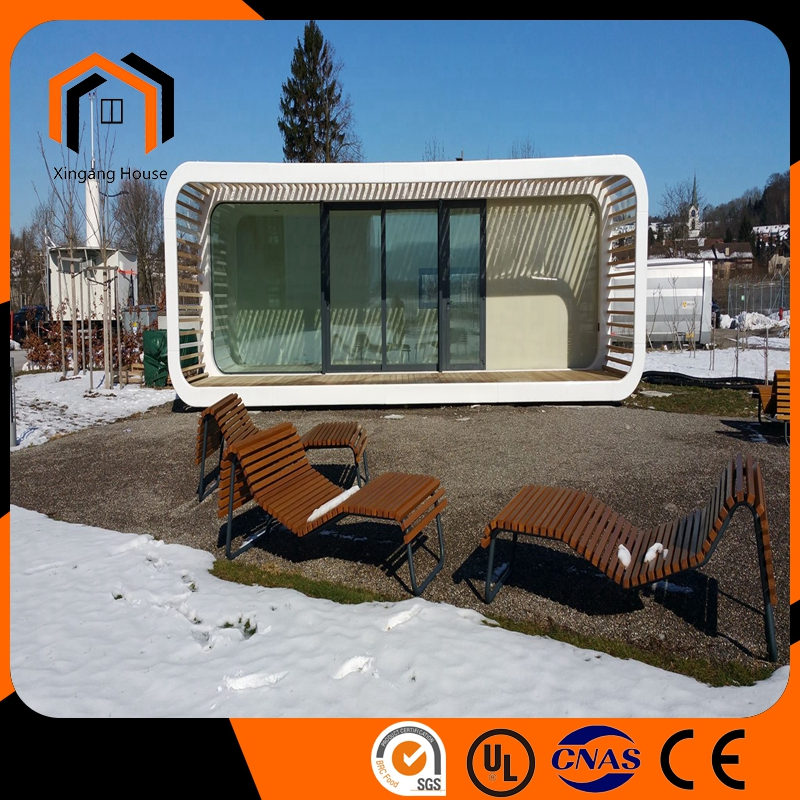 Modern 20-Foot Modular Container House Prefabricated House Office Portable Apple Cabin Modular Prefabricated House