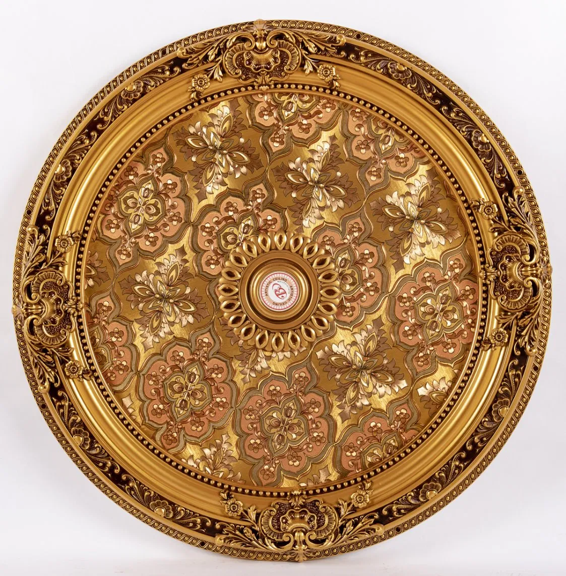 Famous and Elegant Ceiling Medallion for Sitting Room Easy to Install