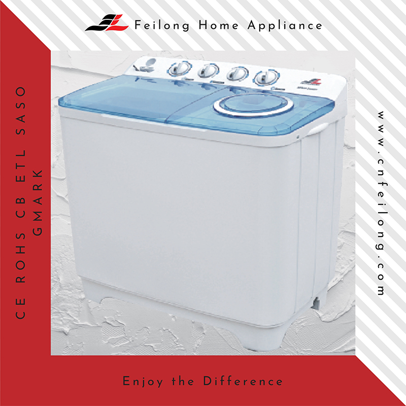 7kg China Best Hot-Selling Xpb70-2208SA Semi-Auto Twin Tub Washing Machine