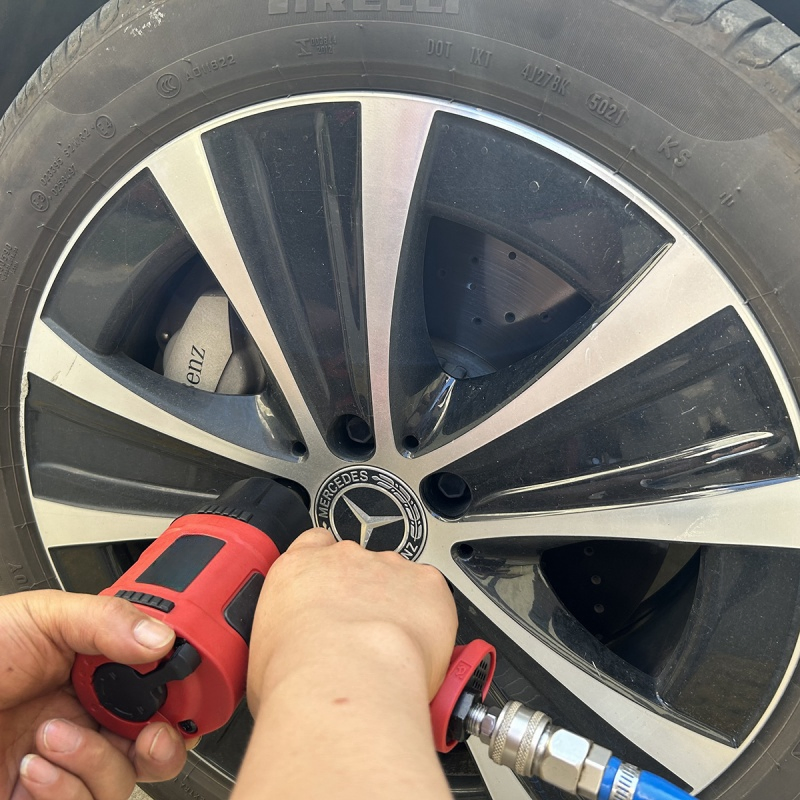 New Type Impact Wrench Heavy Duty, 3/4 in Hard Hitting Twin Hammer High Torque Pneumatic Wrench Impact