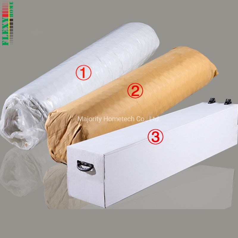 Pocket Spring Sprung Roll Bed Mattresses Hotel Dormitary Bedroom Furniture